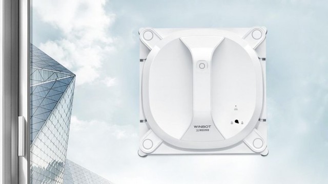 摆脱线缆束缚 Winbot X擦窗机器人亮相 