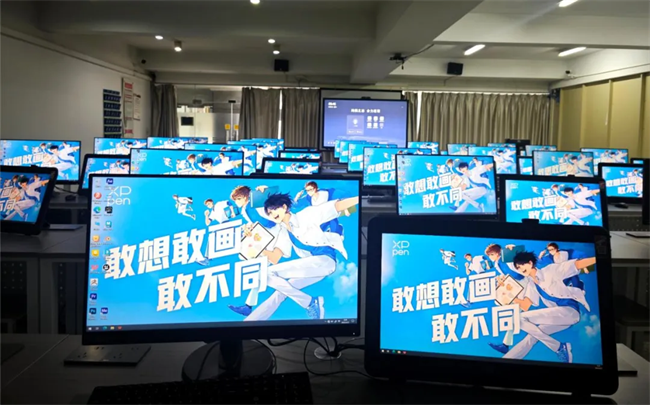 汉王友基与南京艺术学院共建实验教学基地